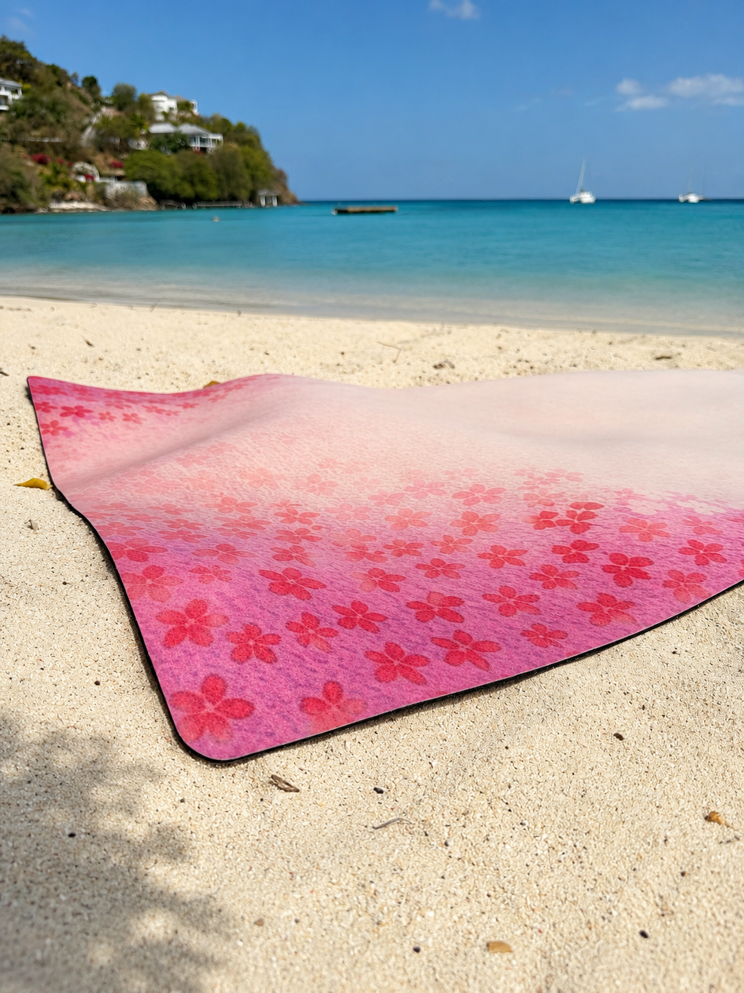 Club Coco Signature Mat - Hibiscus Fade