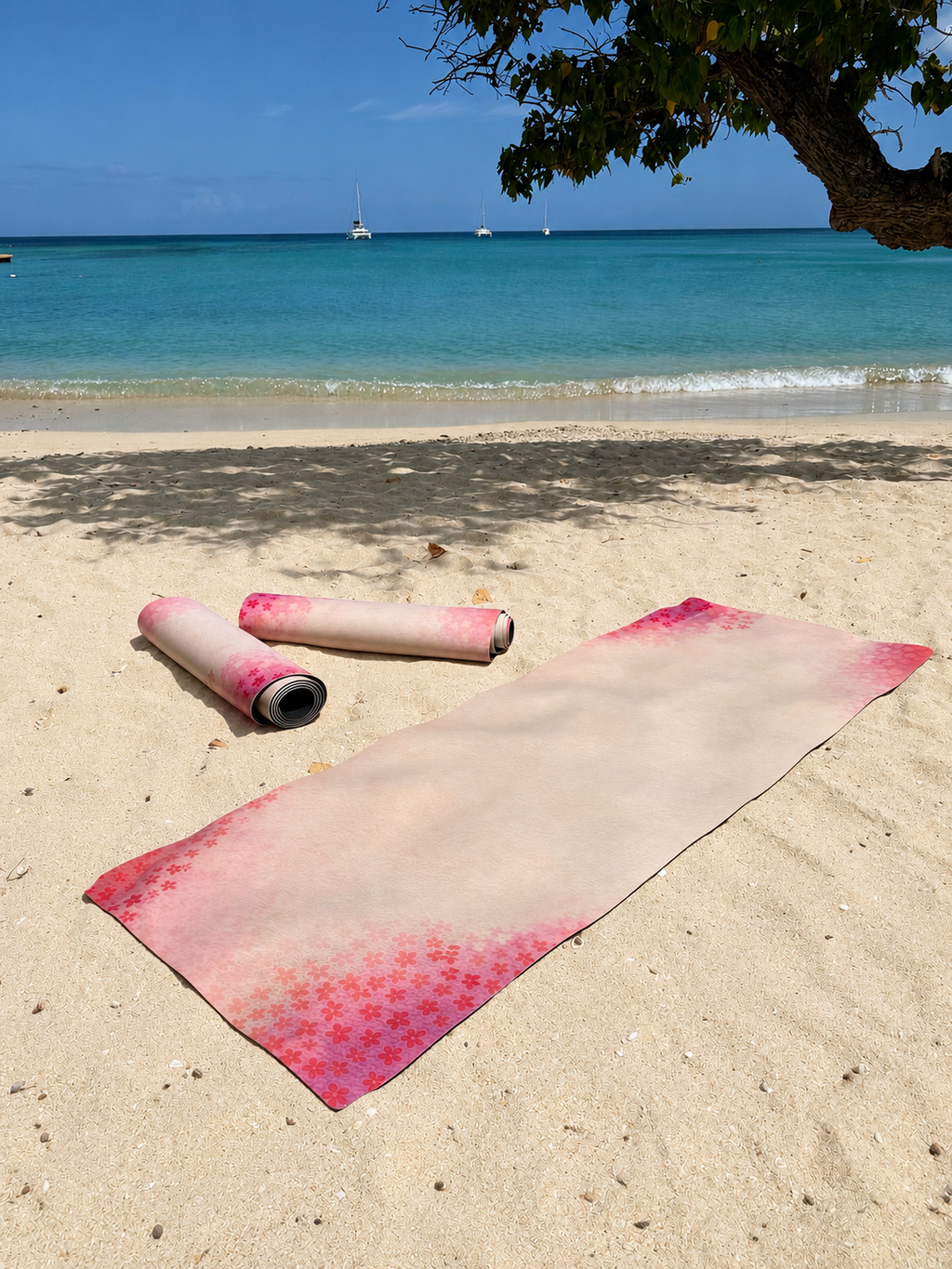 Club Coco Signature Mat - Hibiscus Fade